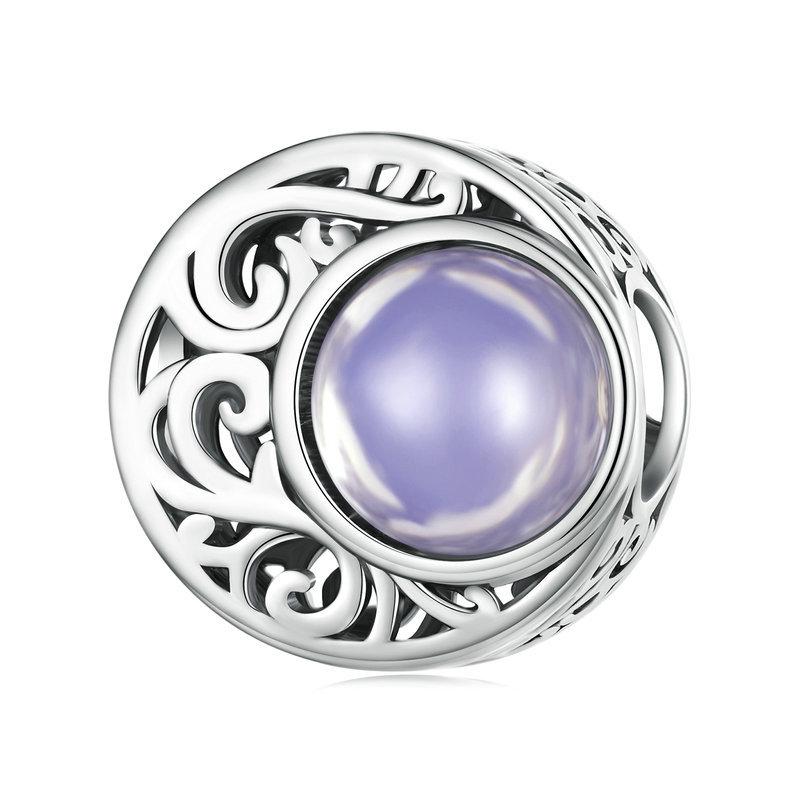 925 Sterling Silver Opal Moonlight Beaded Bracelet