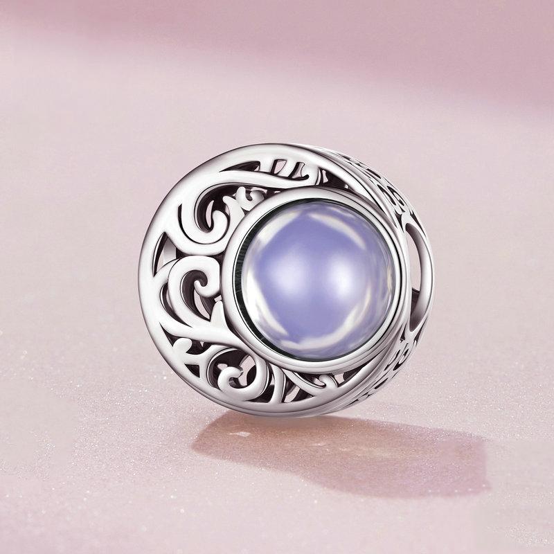 925 Sterling Silver Opal Moonlight Beaded Bracelet
