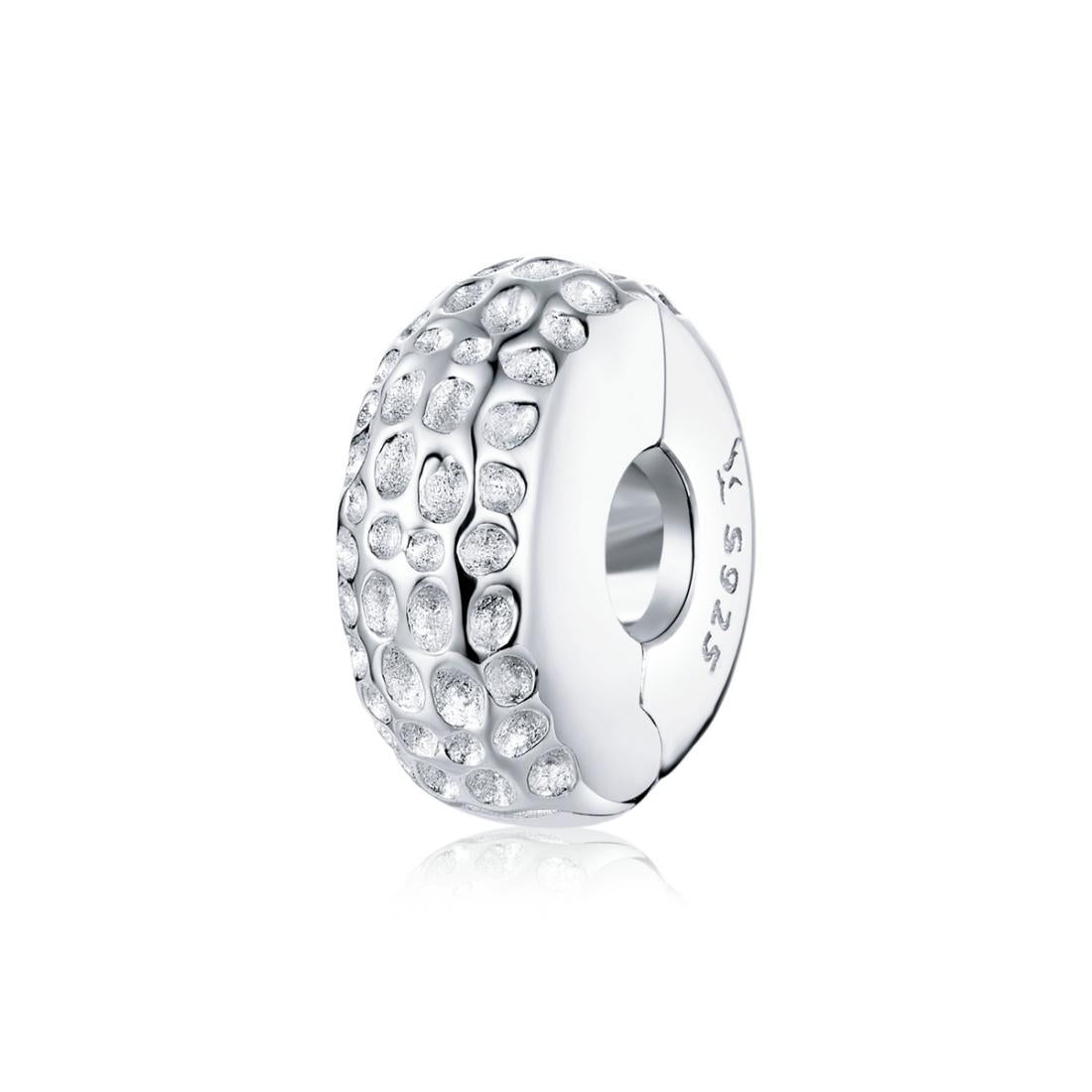 925 Sterling Silver Simple Bead Pendant For Diy Bracelets And Necklaces