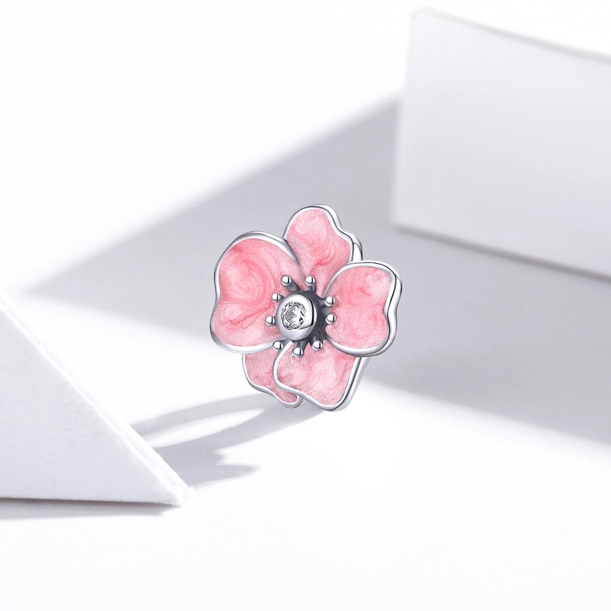 925 Sterling Silver Flower Bead Bracelet & Necklace Set
