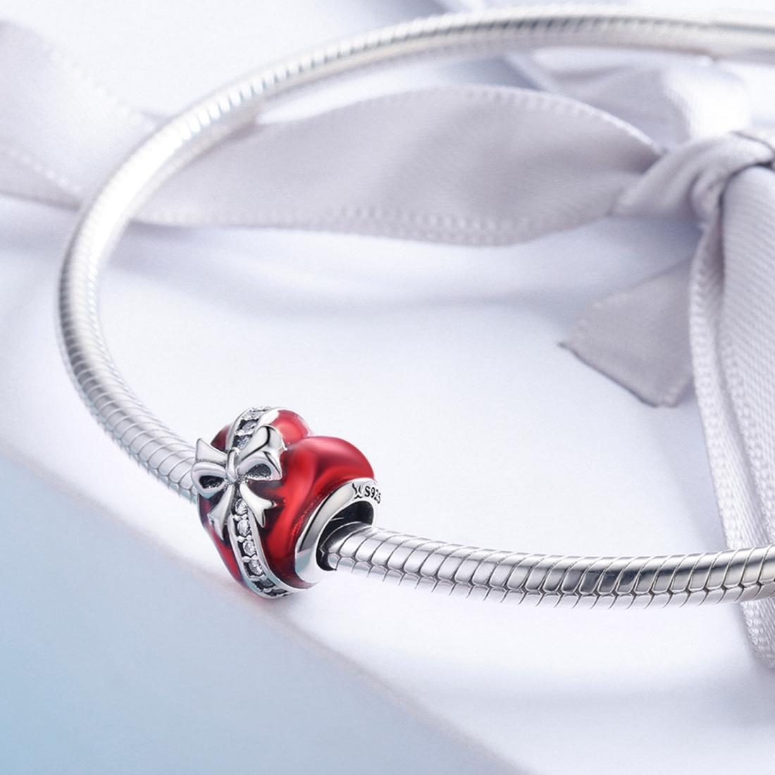 925 Sterling Silver Diy Love Beads For Valentine'S Bracelet