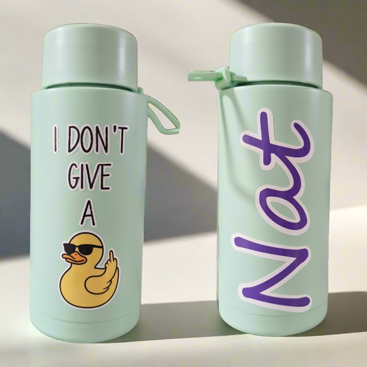 Customised stainless steel drink bottles
